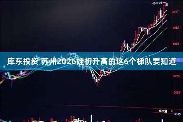 库东投资 苏州2026娃初升高的这6个梯队要知道