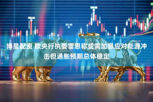 博星配资 欧央行执委雷恩称或需加息应对能源冲击但通胀预期总体稳定