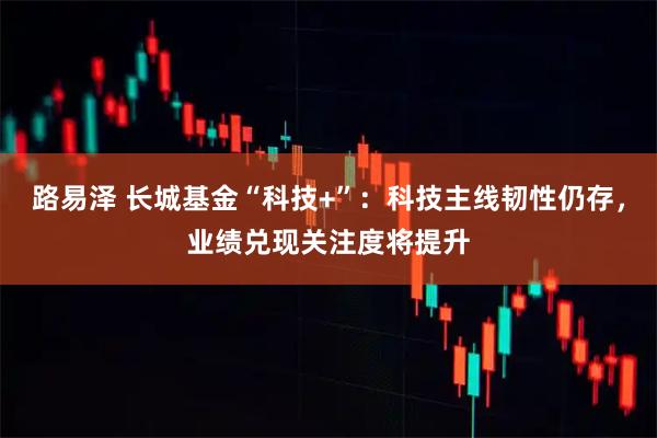 路易泽 长城基金“科技+”：科技主线韧性仍存，业绩兑现关注度将提升